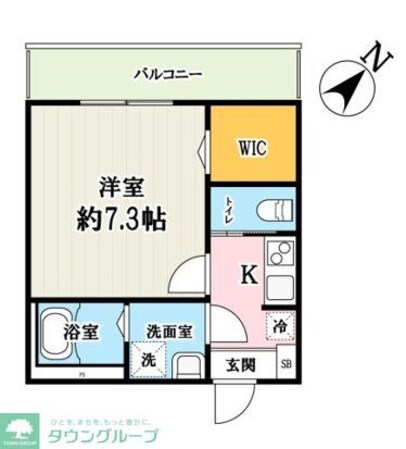 キャメル川越 都Aの物件間取画像